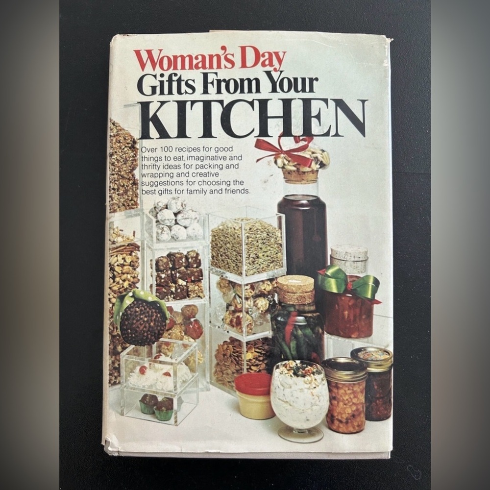 Vintage Woman's Day Gifts From Your Kitchen Cookbook HC DJ 1976